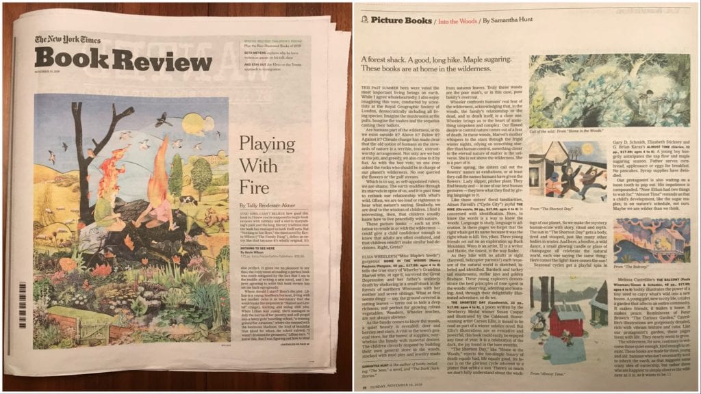 new york times book review section